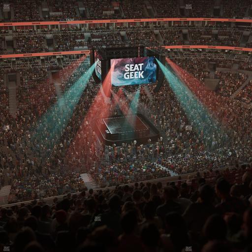 United Center - Section 302 A Seat View