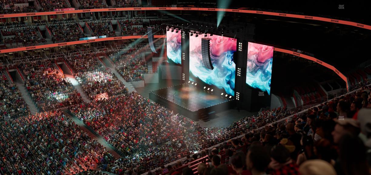 United Center - Section 302 A Seat View