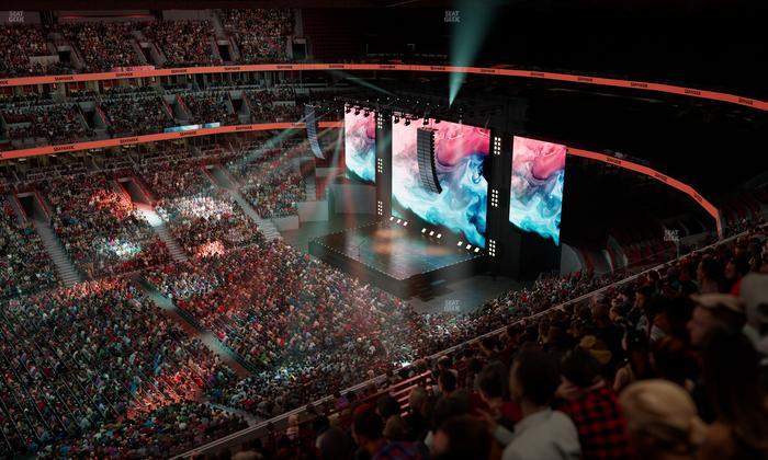 United Center - Section 302 A Seat View