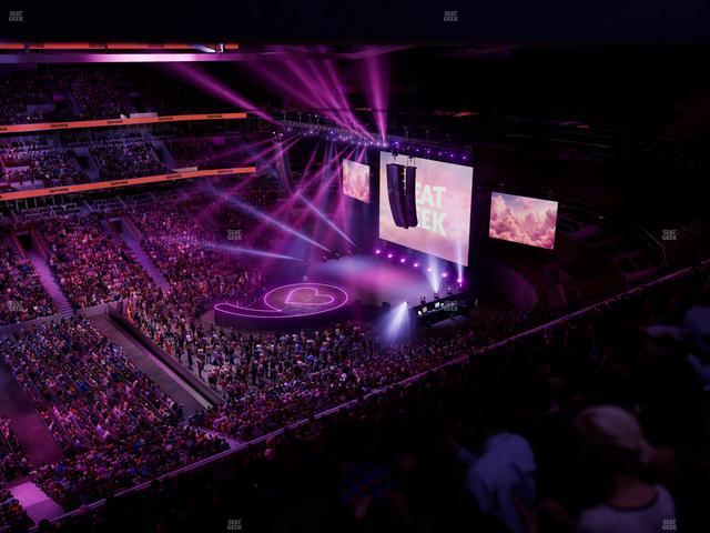 United Center - Section 302 A Seat View