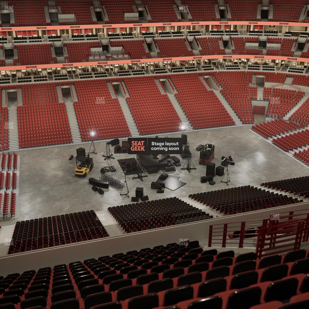 United Center - Section 302 Seat View