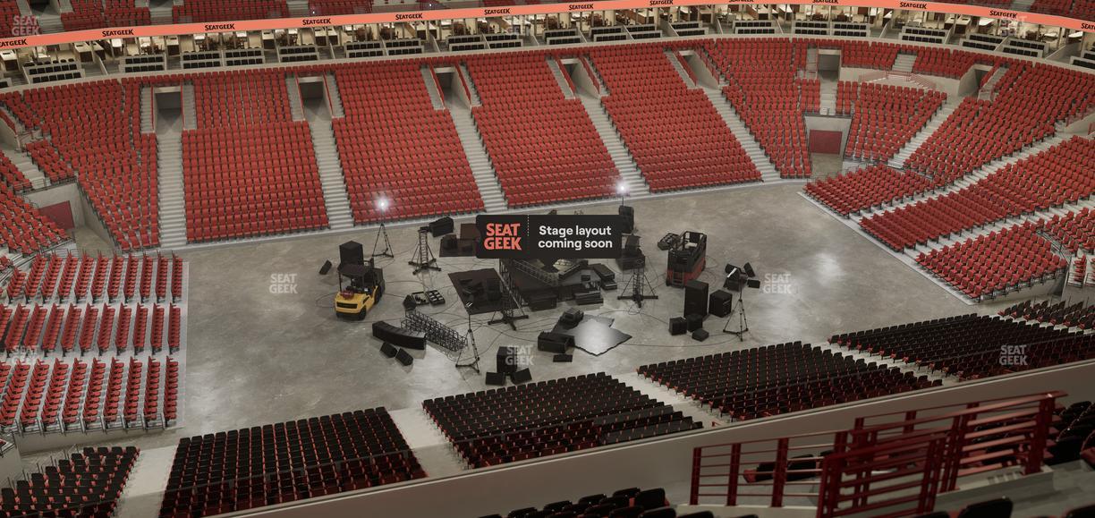 United Center - Section 302 Seat View