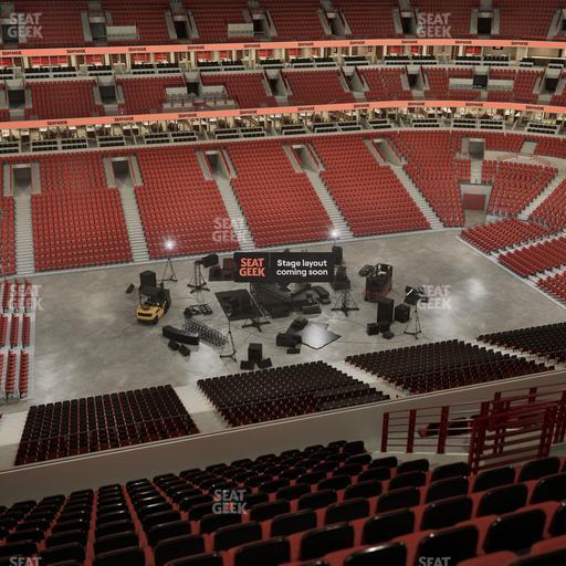 United Center - Section 302 Seat View