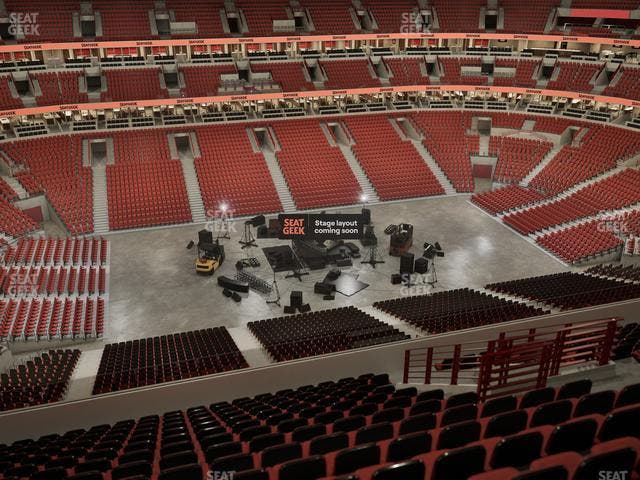 United Center - Section 302 Seat View