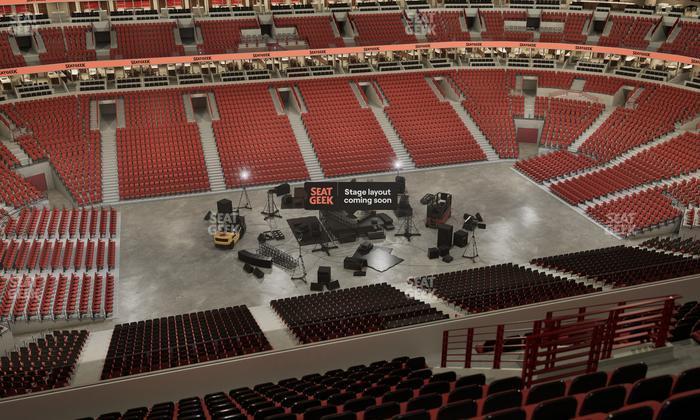 United Center - Section 302 Seat View