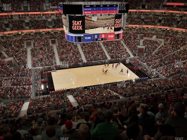 United Center - Section 302 Seat View