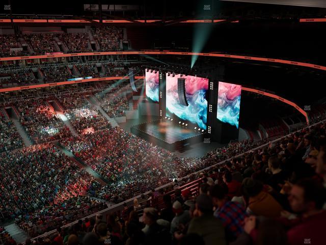 United Center - Section 302 Seat View United Center - Section 302 Seat View