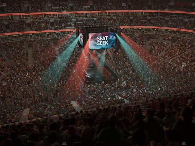 United Center - Section 302 Seat View