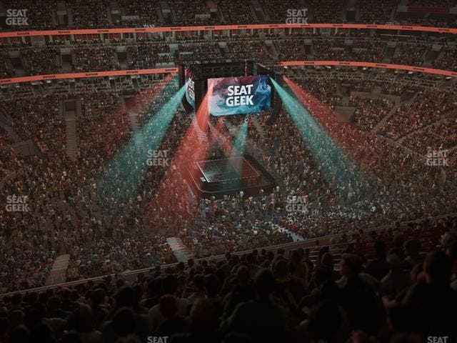 United Center - Section 302 Seat View United Center - Section 302 Seat View