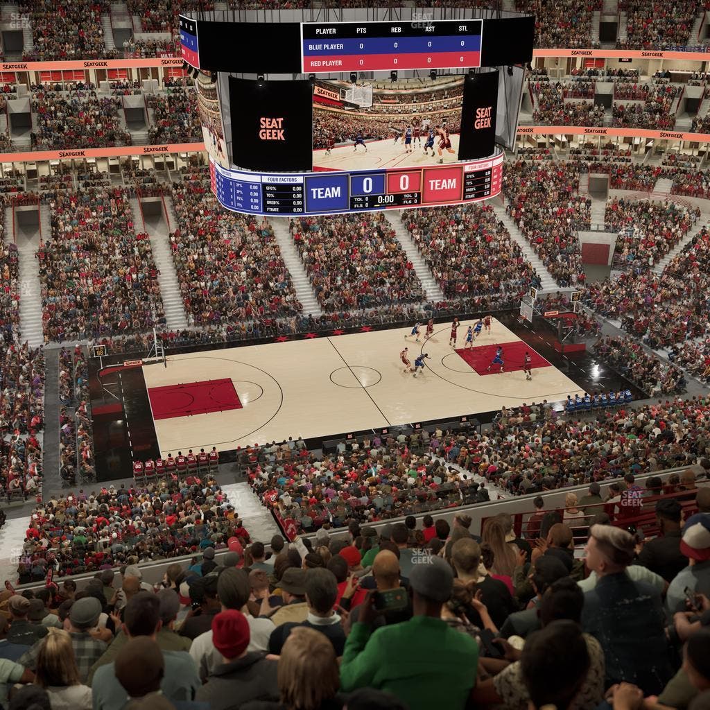 United Center - Section 302 Seat View