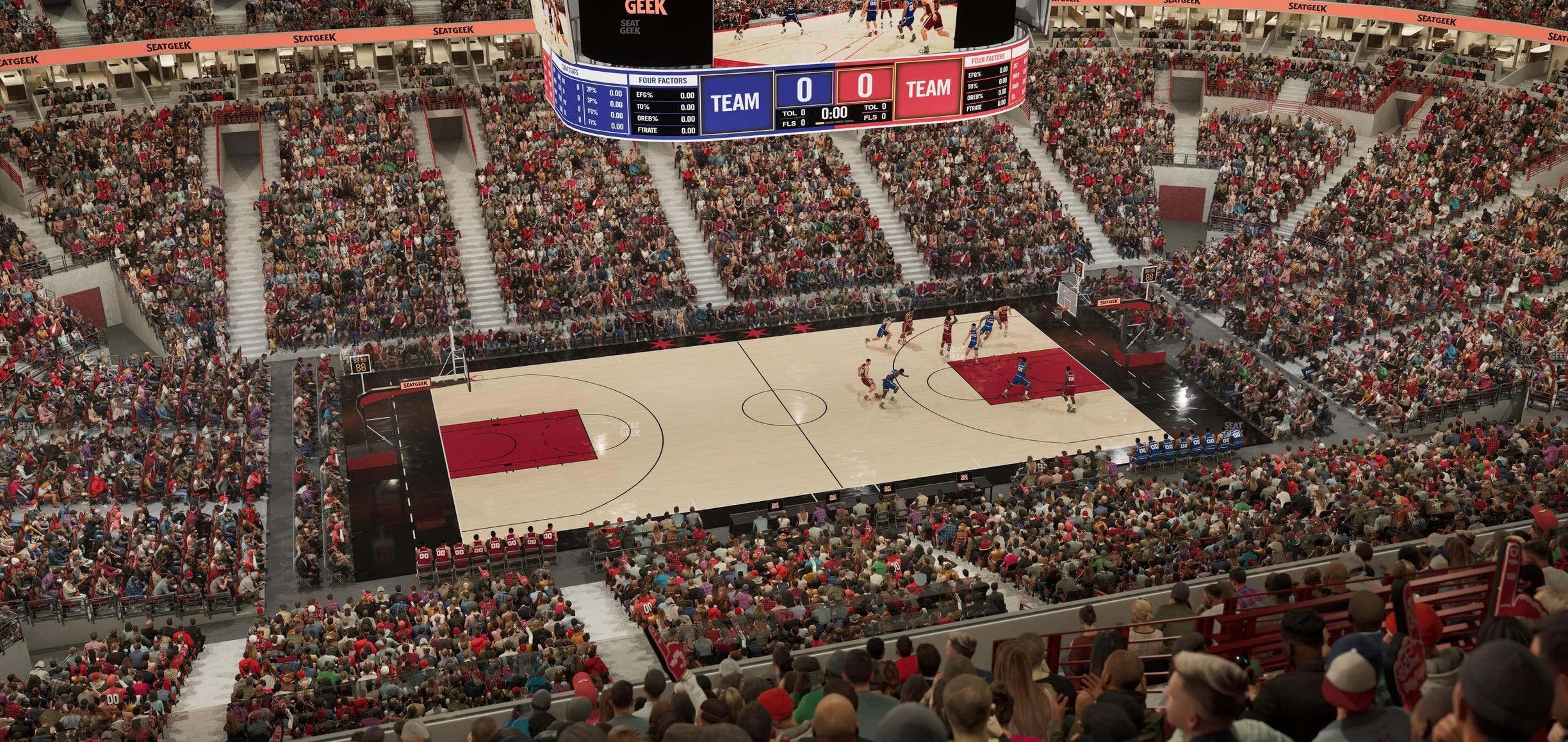 United Center - Section 302 Seat View