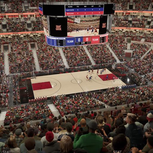 United Center - Section 302 Seat View