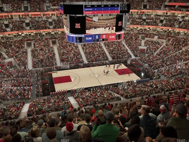 United Center - Section 302 Seat View