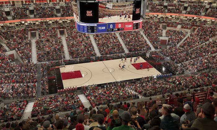 United Center - Section 302 Seat View