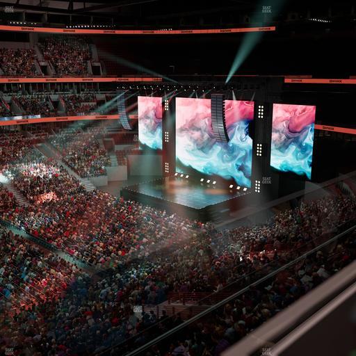 United Center - Section 302 Seat View