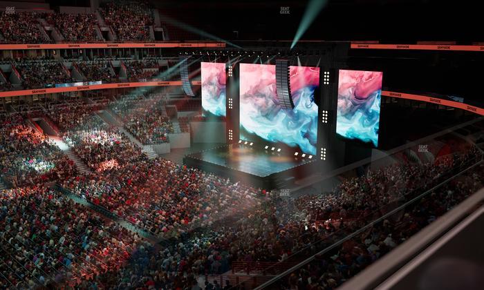 United Center - Section 302 Seat View