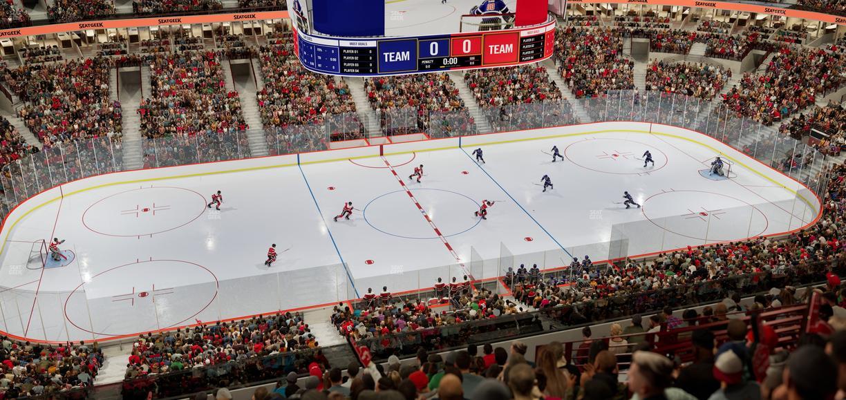 United Center - Section 302 Seat View