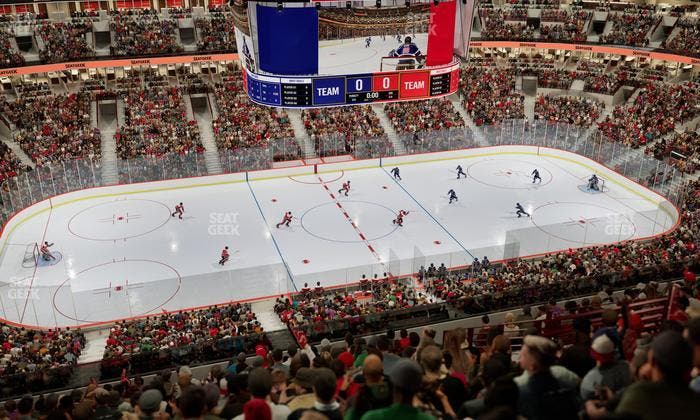 United Center - Section 302 Seat View