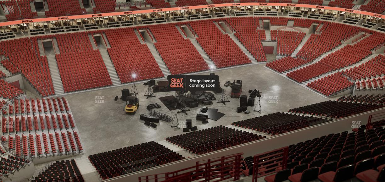 United Center - Section 303 A Seat View