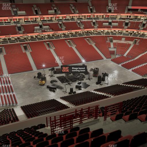 United Center - Section 303 A Seat View