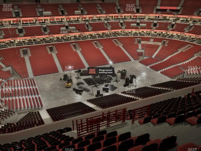 United Center - Section 303 A Seat View