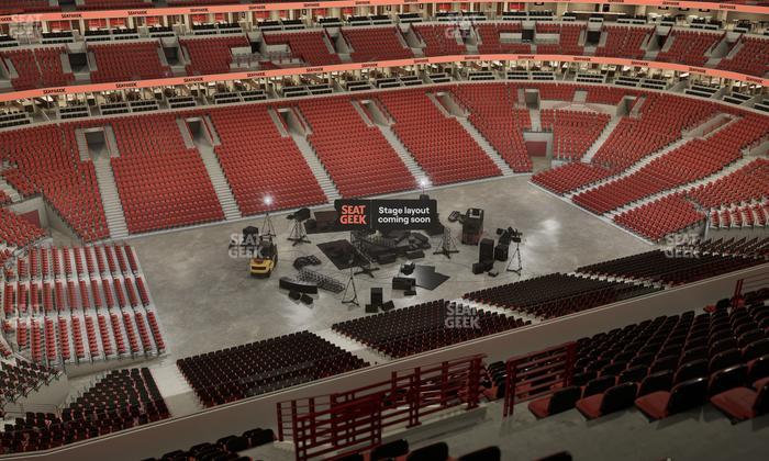 United Center - Section 303 A Seat View