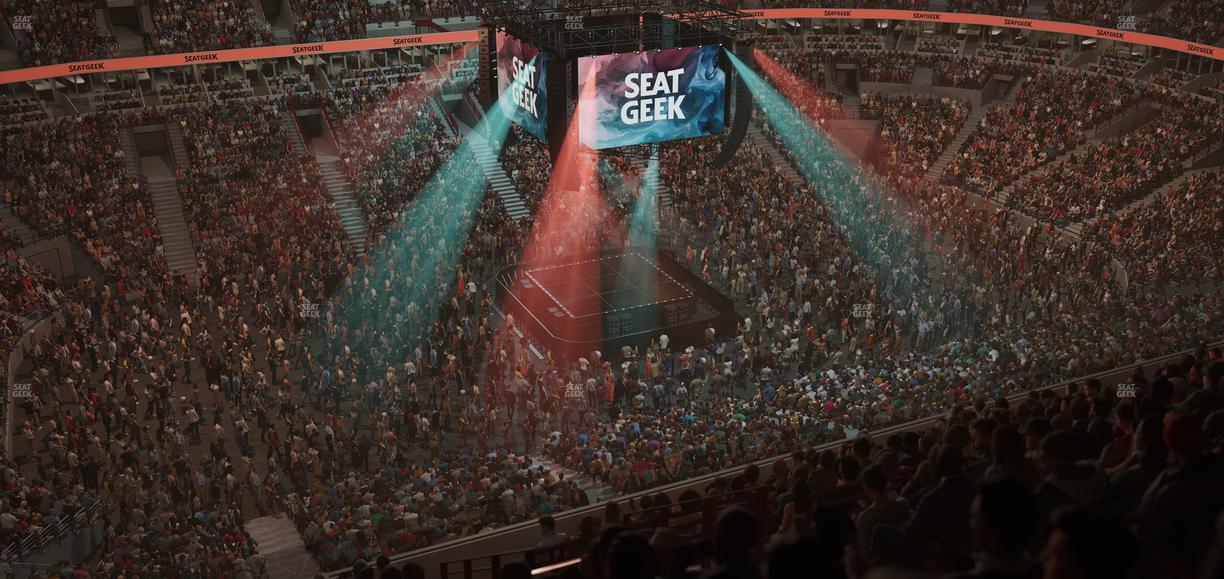 United Center - Section 303 A Seat View