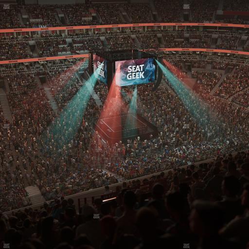 United Center - Section 303 A Seat View