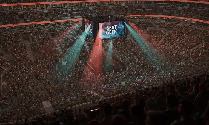 United Center - Section 303 A Seat View