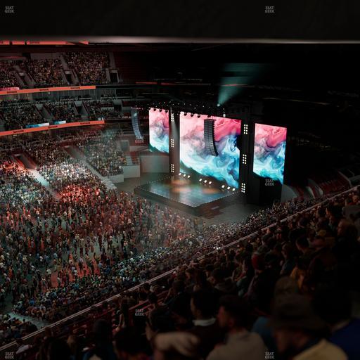 United Center - Section 303 A Seat View