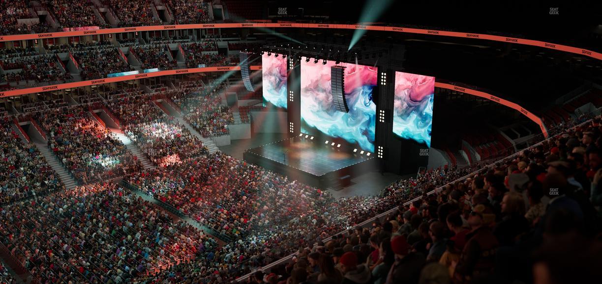 United Center - Section 303 A Seat View