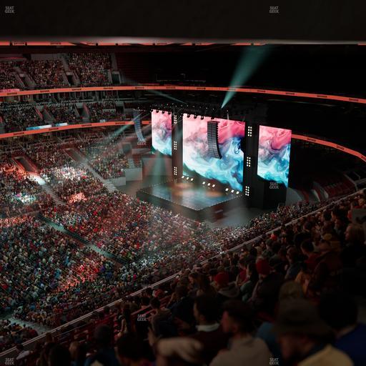 United Center - Section 303 A Seat View