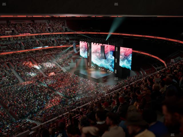 United Center - Section 303 A Seat View United Center - Section 303 A Seat View