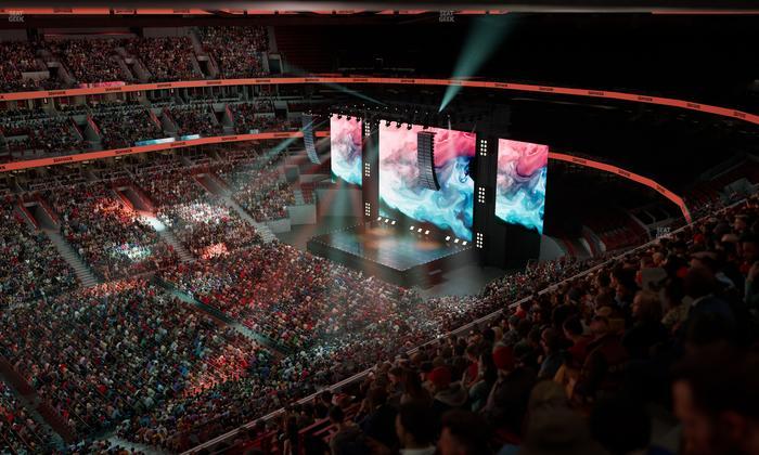 United Center - Section 303 A Seat View