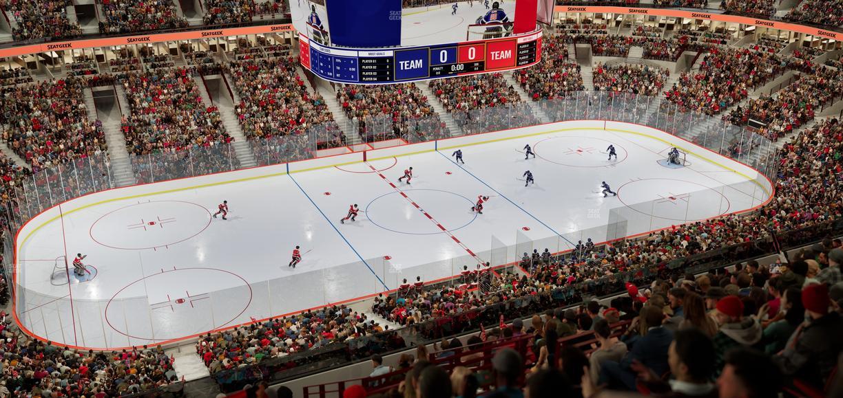 United Center - Section 303 A Seat View
