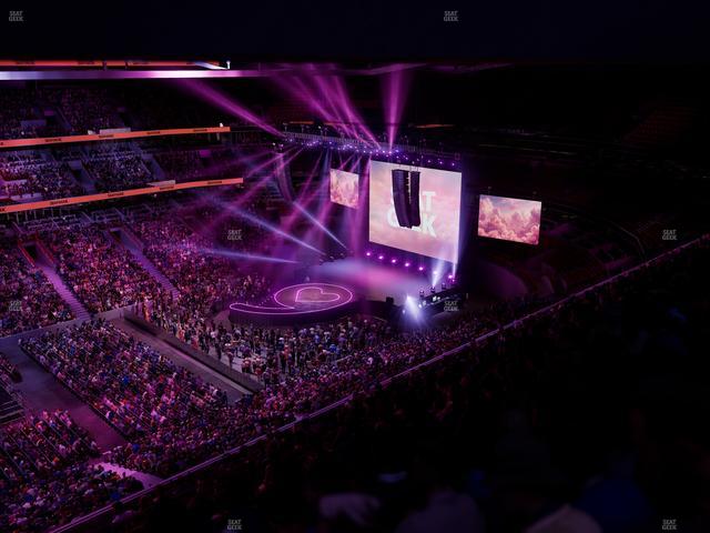 United Center - Section 303 A Seat View