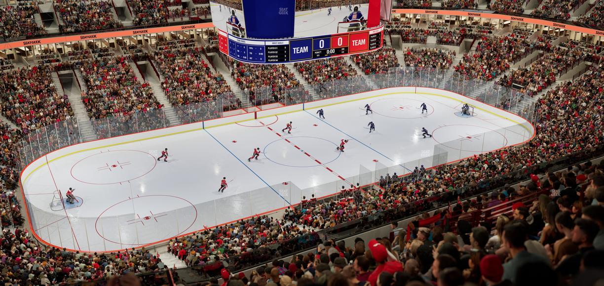 United Center - Section 303 Seat View