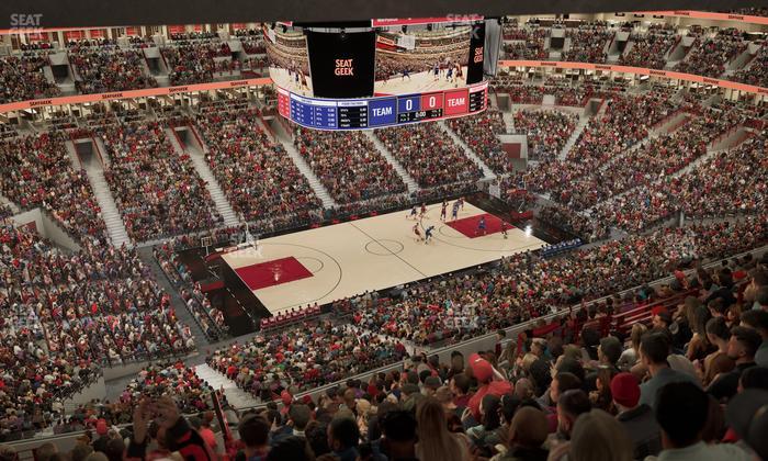 United Center - Section 303 Seat View