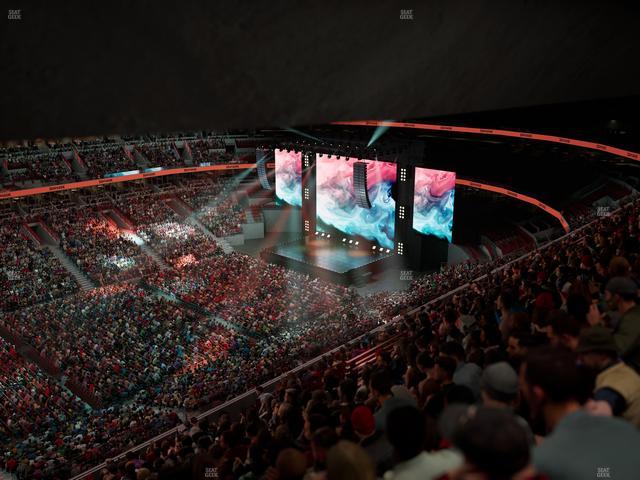 United Center - Section 303 Seat View United Center - Section 303 Seat View