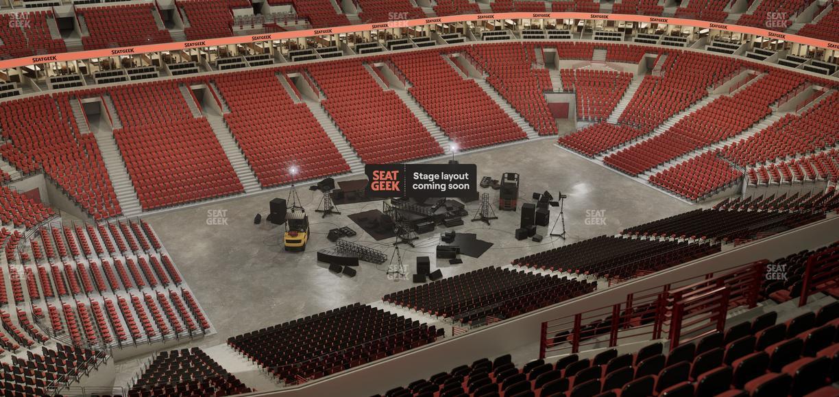 United Center - Section 303 Seat View