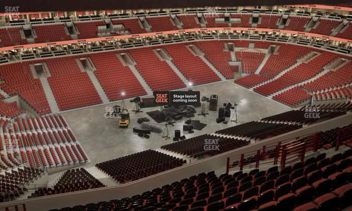 United Center - Section 303 Seat View