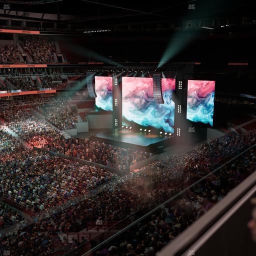 United Center - Section 303 Seat View
