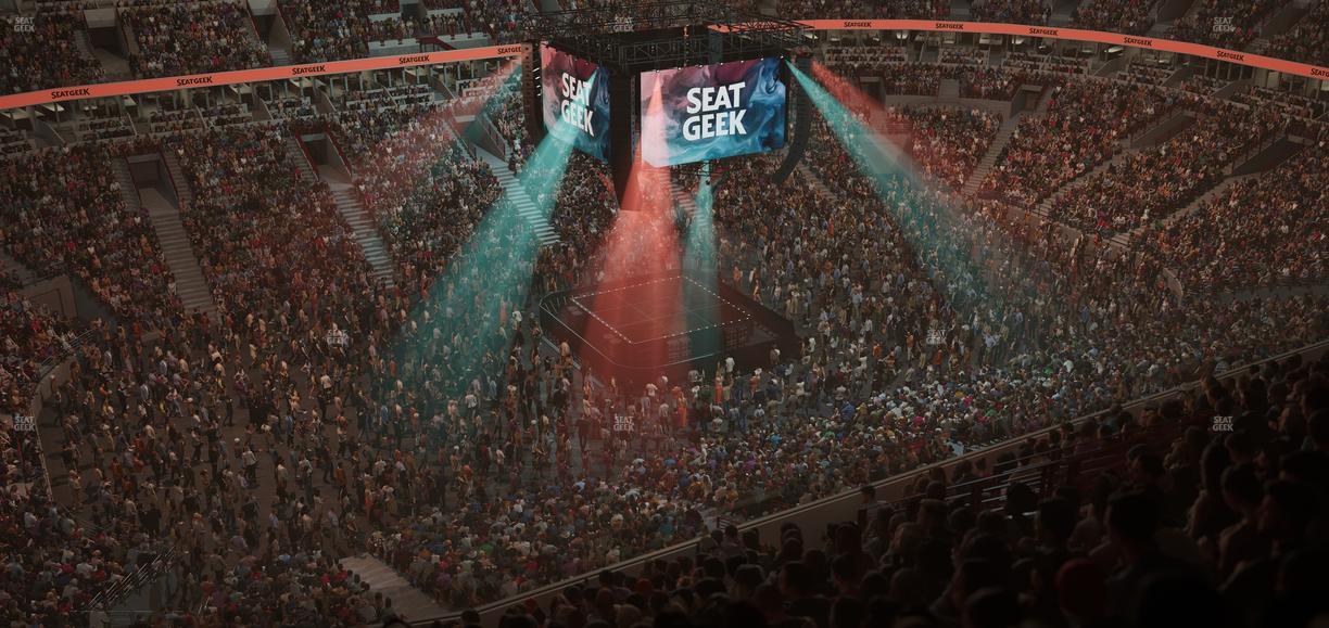 United Center - Section 303 Seat View