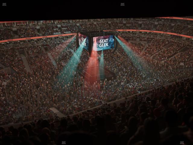 United Center - Section 303 Seat View