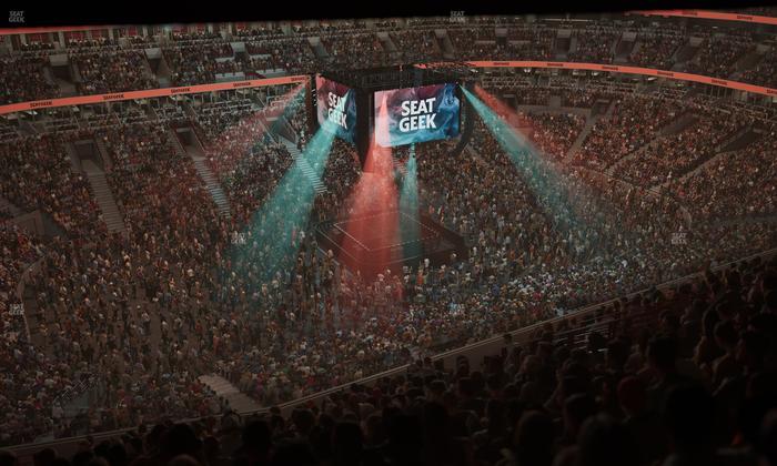 United Center - Section 303 Seat View