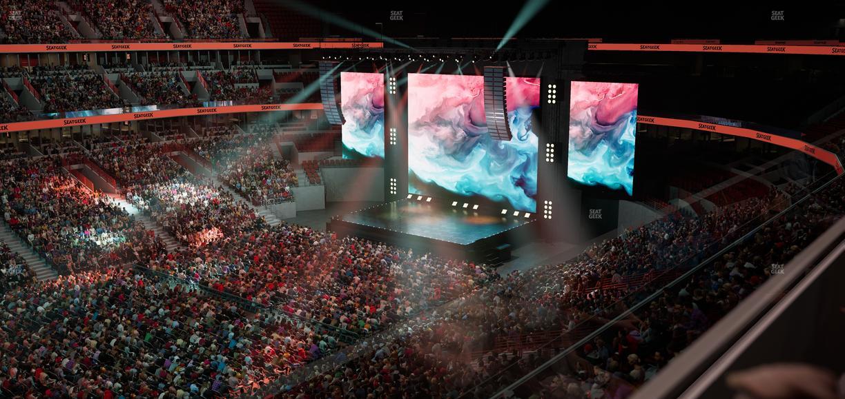 United Center - Section 303 Seat View