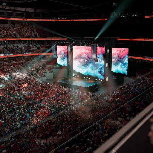 United Center - Section 303 Seat View