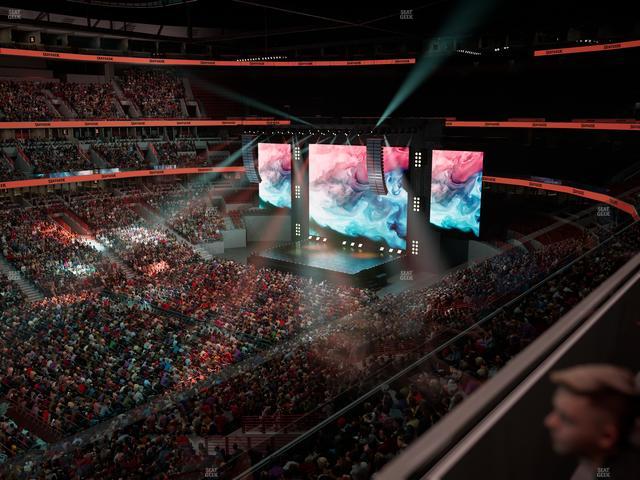 United Center - Section 303 Seat View