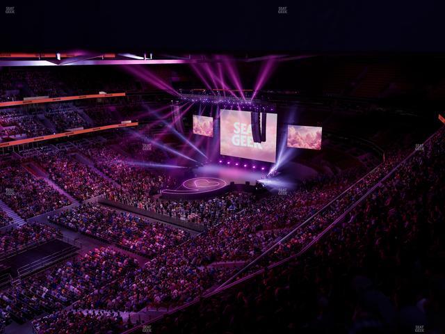 United Center - Section 304 A Seat View