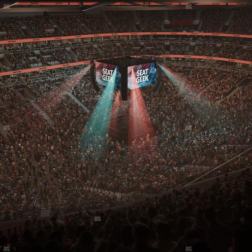 United Center - Section 304 A Seat View